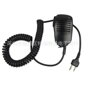 Microphone portable pour talkie-walkie, prise jack 3,5 mm, dynamique omnidirectionnel, accessoire audio de communication en plastique - Product Image 2
