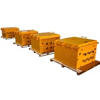 Boîte de jonction pour câble moyenne tension antidéflagrant certifiée IECEx Exdb IIB T6 Gb 35kV, en acier inoxydable SS316L, IP66, pour environnements sous-marins