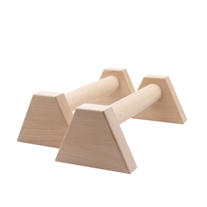 Barras de realce de madera de alta calidad, equipo de calistenia para piso y exterior, barras paralelas de Yoga para ejercicio en el hogar - Product Image 1