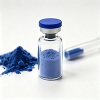 Poudre de GHK Cu de haute pureté WV (99%-99,9%) Matière première cosmétique CAS 89030955