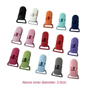 Dài hạn Cổ Phiếu nhựa cá sấu <span class=keywords><strong>Clip</strong></span> 2.0/2.5cm dây buộc lật cho con bú khăn núm vú phụ kiện <span class=keywords><strong>Clip</strong></span> chống rơi phụ kiện - Product Image 5