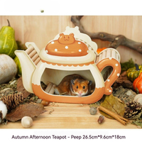 Cachette pour hamster personnalisable, écologique, en bois massif, sans odeur, multi-usages
