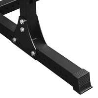 Rack de Sentadillas Ajustable con Barra de Dominadas, Soporte de Levantamiento de Pesas de Alta Resistencia para Gimnasio en Casa, Equipo de Entrenamiento de Fuerza y Fitness