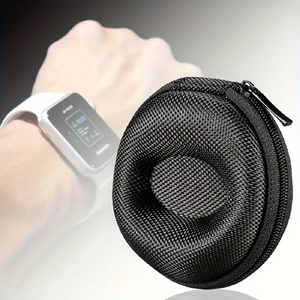 Étui de voyage en cuir pour montre, boîte de rangement portable pour une seule montre, protection anti-poussière et antichoc pour montres-bracelets et montres intelligentes - Product Image 5