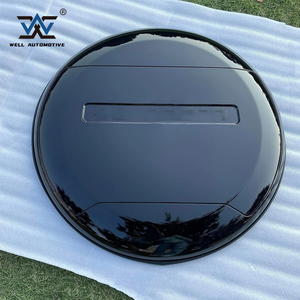 Venta de fábrica <span class=keywords><strong>4x4</strong></span> Santorini negro neumático de <span class=keywords><strong>repuesto</strong></span> cubierta de <span class=keywords><strong>rueda</strong></span> apto para Defender 2020 cubierta de <span class=keywords><strong>rueda</strong></span> de <span class=keywords><strong>repuesto</strong></span> - Product Image 2