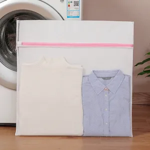 5 boyutu fermuarlı örgü çamaşır yıkama torbaları katlanabilir iç çamaşırı sutyen çorap iç çamaşırı çamaşır makinesi giysi koruma ağı