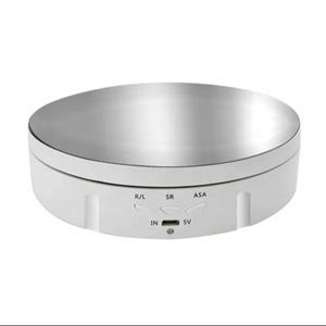 14.6cm/10kg điện ảnh studio hiển thị đứng 360 bàn xoay xoay cho quay video 10kg Công suất - Product Image 1