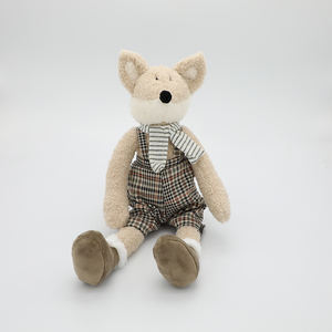 Poupée de renard en peluche habillée Muneca De De Peluche Poupees De Renard En Peluche - Product Image 1