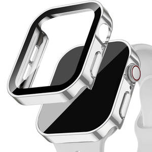 Protection d'écran en verre trempé imperméable, cadre de protection, coque rigide pour <span class=keywords><strong>Apple</strong></span> <span class=keywords><strong>Watch</strong></span> Series 9 8 <span class=keywords><strong>7</strong></span> 6 41 <span class=keywords><strong>mm</strong></span> <span class=keywords><strong>45</strong></span> <span class=keywords><strong>mm</strong></span> - Product Image 1