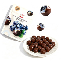 Barras de Helado de Chocolate con Arándanos Congelados, Delicias Dulces para Fiestas de Verano, Precio al por Mayor, Oferta, OEM, ODM, Etiqueta Personalizada