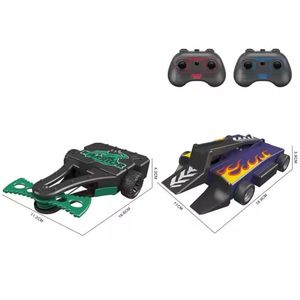 Nouveau design 2.4G STEM 4WD 8 canaux lumière cascadeur en plastique Rc BattleBots télécommande combat combat Robot jouet avec arme - Product Image 2