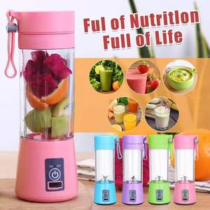 Home Kitchen Accessories Electric Mini USB 6 Blades Juicer Cup Machine Portable Fruit Kitchen Tools <b>Bottle</b> Juicer <b>Blender</b> - Product Image 2