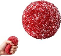 Jouet anti-stress réaliste en forme de prune, en TPR souple et compressible, 6 cm, best-seller