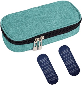 Bolsa enfriadora <span class=keywords><strong>de</strong></span> <span class=keywords><strong>insulina</strong></span> portátil con aislamiento para diabéticos - Product Image 1
