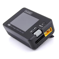 Chargeur-déchargeur DC ToolkitRC M7 200W 10A avec écran LCD IPS 2,0 pouces, boîtier plastique, testeur de signal ESC pour batteries Lipo 1-6S, USB 2.1A