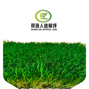 Césped Artificial de Paisaje de 35 mm a <span class=keywords><strong>Precio</strong></span> de Fábrica, Hilo Recto y Rizado, Césped Sintético Verde y Amarillo para Decoración de Jardines - Product Image 1