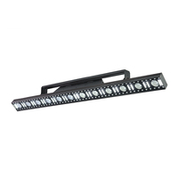 Luz de Escenario LED Profesional de 100W, Control por Voz, DMX512, Sin Parpadeo, 6000K Luz Diurna, Aleación de Aluminio, IP20, Voltaje Universal