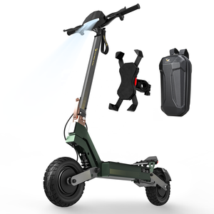 Trottinette électrique pliable pour adultes HONEYWHALE H2dual, entrepôt Brésil, 1200W, batterie 36V 18Ah, pneus 10 pouces, autonomie 50 km, écran intelligent - Product Image 1
