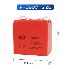 Baterías de Plomo-Ácido de 6V200AH para Montacargas Eléctricos Portátiles Leoch de 3 Toneladas, Libres de Mantenimiento, Listas para Usar, Alto Almacenamiento - Product Image 2