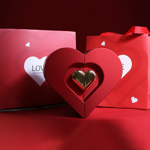 Caja de Regalo para Collar de Perlas con Forma de Corazón, Personalizable con Logotipo - Product Image 6
