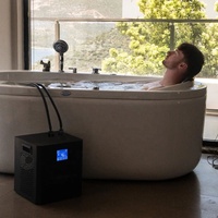 Refroidisseur d'eau à prix avantageux pour bain de glace, refroidisseur d'eau domestique pour la récupération sportive, pompe de refroidissement, bain froid 1/3HP avec filtre