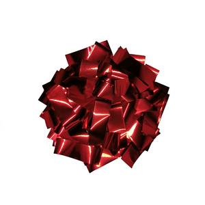 2025 Hot Sale Red Metallic Confetti Flameproof Mylar Confetti