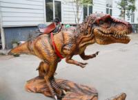 Dinosaure T-Rex Électrique Animatronique Réaliste à Chevaucher de l'Usine de Zigong, avec Châssis Métallique pour Utilisation Intérieure et Extérieure dans les Parcs, Centres Commerciaux et Événements