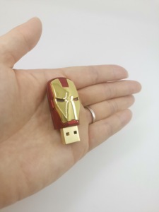 Iron MAN <span class=keywords><strong>USB</strong></span> <span class=keywords><strong>Flash</strong></span> Drive lấy cảm hứng từ 4GB 8GB 16GB 32GB 2.0 LED ánh sáng số lượng lớn đóng gói <span class=keywords><strong>USB</strong></span> 3.0 giao diện Pendrive - Product Image 2