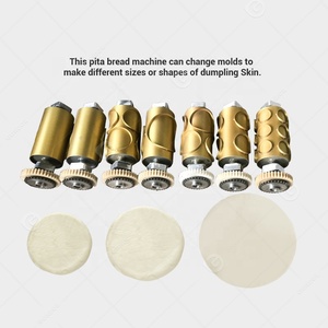 Shawarma arabe Complit Pocket Pita Bread Shape Automatique Dough Sheeter Roti Maker Machine Alpha au Canada - Product Image 5