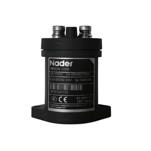 Contactor de CC de Alto Voltaje NDZ3X-150J, 1000V 150A 2P 24V, Control de 24V, Utilizado en Vehículos Eléctricos, Certificado por CCC/CE/TUV/UL - Product Image 4