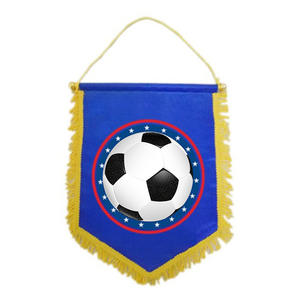 Spor kulübü promosyon için takım logosu baskı ile özelleştirilmiş Polyester bayrak afiş - Product Image 1