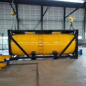 Conteneur-citerne ISO en acier au carbone de 20 pieds (20 m³) pour l'aspiration des eaux usées et le traitement de l'eau – Approvisionnement direct usine - Product Image 4