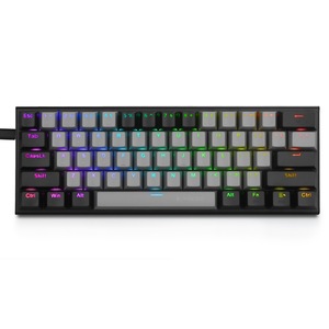 60% máy tính chuyển đổi thiết bị chuyển mạch USB tùy chỉnh Backlit không dây cơ khí đèn nền Mini RGB dây Ergonomic mechan Bàn phím chơi game - Product Image 5