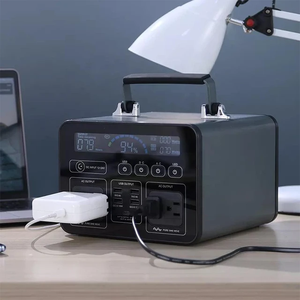 Générateur d'urgence 500W, station d'alimentation portable à charge rapide, générateur solaire haute puissance pour usage domestique et extérieur, batterie externe - Product Image 5