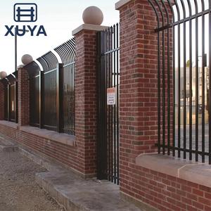 Keskin üst tasarım Anti tırmanma pas geçirmez fabrika doğrudan fiyat avantajı ile özel yükseklik Pickets galvanizli çelik çit - Product Image 1