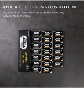 Odm/Oem Dubbelzijdig Scheermes Veiligheidsscheermes Roestvrijstalen Bladen Dermaplaning Mes Scheermes Voor Mannen - Product Image 4