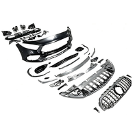 Body Kit Modifikasi Gaya W177 A45 untuk Mercedes Kelas A W177 Hatchback A180 A200 A220 A250 2020+ Tuning Eksterior
