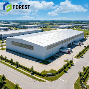 โรงงานโครงสร้างเหล็กสำเร็จรูปมาตรฐาน CAISC โกดังโครงสร้างเหล็กอุตสาหกรรม - Product Image 2