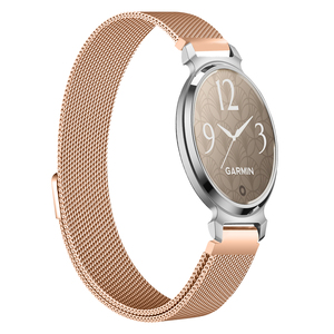 <span class=keywords><strong>Bracelet</strong></span> de <span class=keywords><strong>montre</strong></span> magnétique en acier inoxydable milanais, <span class=keywords><strong>bracelet</strong></span> de remplacement pour <span class=keywords><strong>Garmin</strong></span> Lily 2 / Lily 2 Active, <span class=keywords><strong>bracelet</strong></span> en maille métallique respirant - Product Image 4