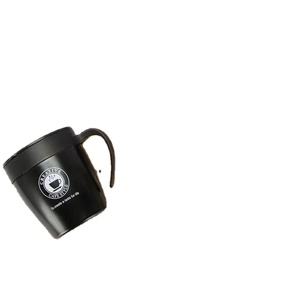 304 Stainless Steel Double Wall Customized Travel Coffee Cup with Logo and Handle 330ml for Business Gift - Product Image 1