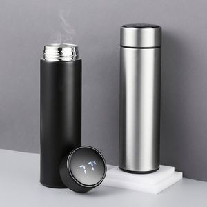 Gourde isotherme intelligente en acier inoxydable 304 de 500 ml pour les voyages et les activités de plein air, avec écran LED - Product Image 2