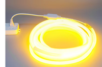Guirlandes lumineuses flexibles en PVC IP65 220V 120 LED SMD2835 180 blanc chaud pour décoration extérieure et intérieure