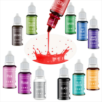 Pâte de gel colorante alimentaire comestible, pigment liquide pour la décoration de gâteaux, la pâtisserie, la glaçage, le fondant, la pâte à biscuits
