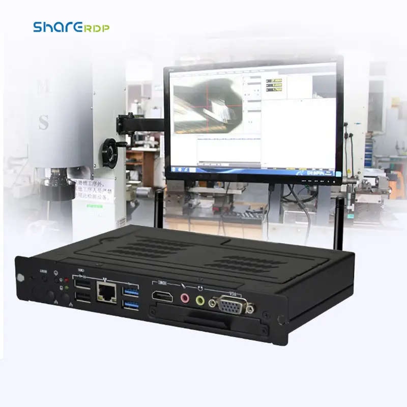 SHARE Custom Manufacturer Core I3 6167U 4005U OPS Slot Industrial Mini PC Computer 4k Interactive Whiteboard