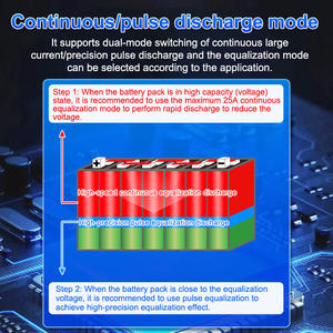 Analisador Equalizador de Pacote de Baterias de Lítio de Alta Precisão Sunkko D1524 D2524 D2532 15A/25A 24S 32S com Conectividade Bluetooth - Product Image 6