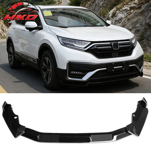 Protector de Parachoques Delantero Estilo IKON para Honda CR-V 2020-2022, Color Negro Brillante - Product Image 1