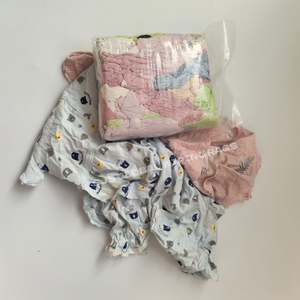 Trapos de Algodón de Color Claro para Limpieza Industrial, Trapos de Algodón para Limpiar, Piezas Cortadas para Niños - Product Image 1