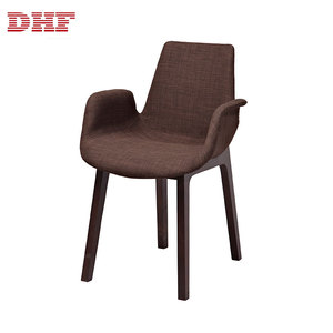 Caliente vender PP asiento <span class=keywords><strong>de</strong></span> madera <span class=keywords><strong>de</strong></span> <span class=keywords><strong>haya</strong></span> piernas esponja tapicería blanco sillas <span class=keywords><strong>de</strong></span> madera - Product Image 1