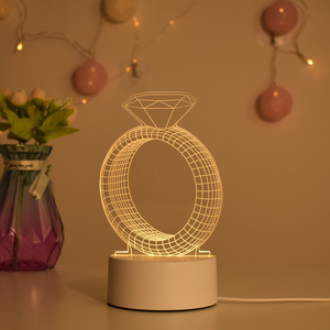 Đèn 3d Starwars Đèn Thiết Kế May Mắn Tùy Chỉnh Đèn Ngủ LED Trực Quan 3D Đèn Ngủ Led 3D Cho Bé - Product Image 5