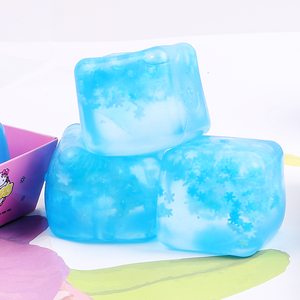 Nuevas bolas de estrés <span class=keywords><strong>Cubo</strong></span> de hielo <span class=keywords><strong>grande</strong></span> Fidget Juguetes Sensory Squeeze Toy TPR Bolas descomprimidas - Product Image 4